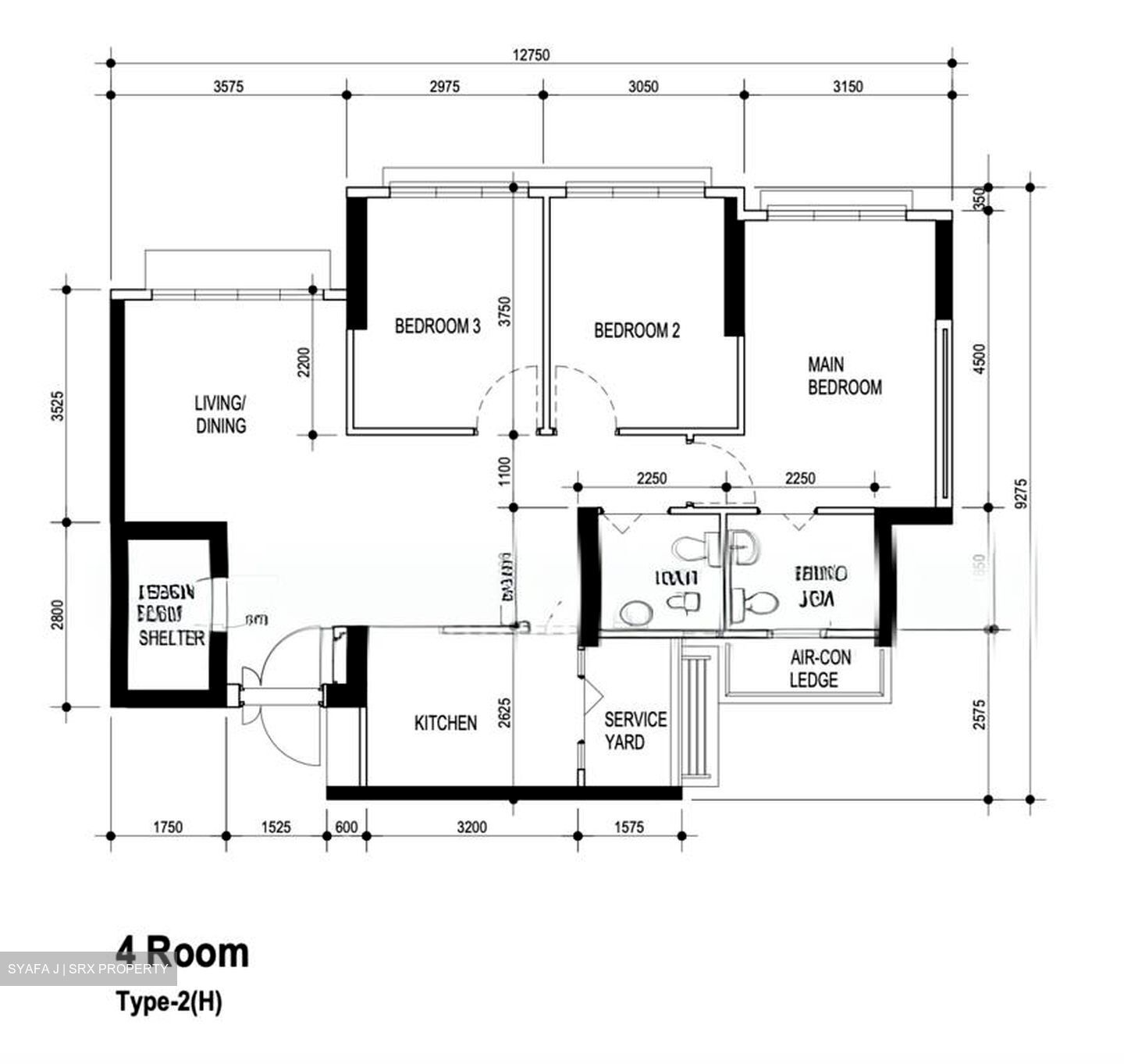 Blk 101B Eastcreek @ Canberra (Sembawang), HDB 4 Rooms #547427611